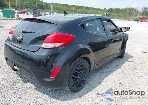 2012 Hyundai Veloster Base W/Red/Black from USA, damaged, VIN KMHTC6AD5CU059904